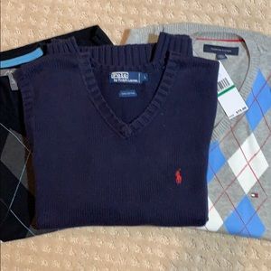 Sweater Vest Bundle (Tommy, Polo, Method)